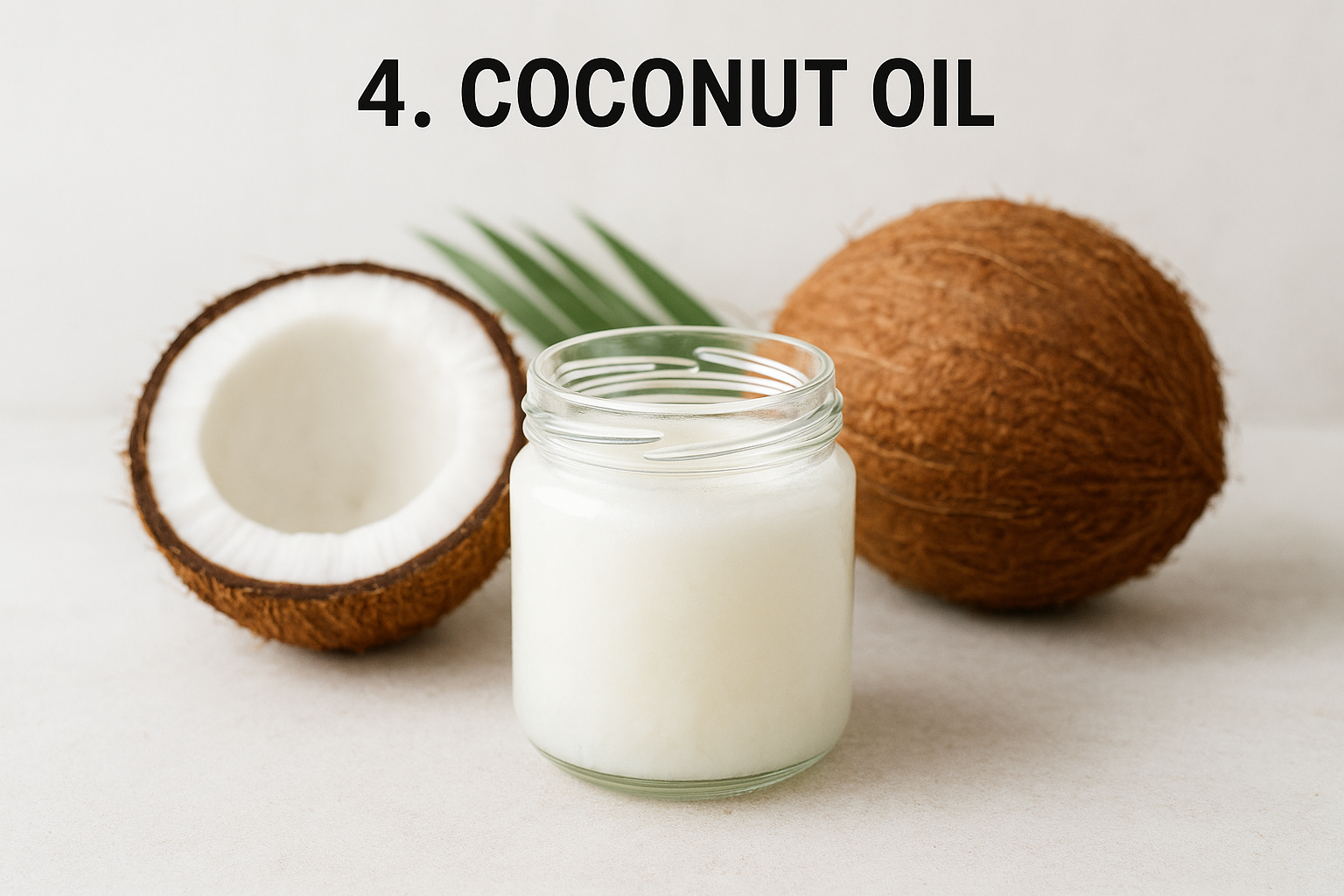 4. Coconut oil