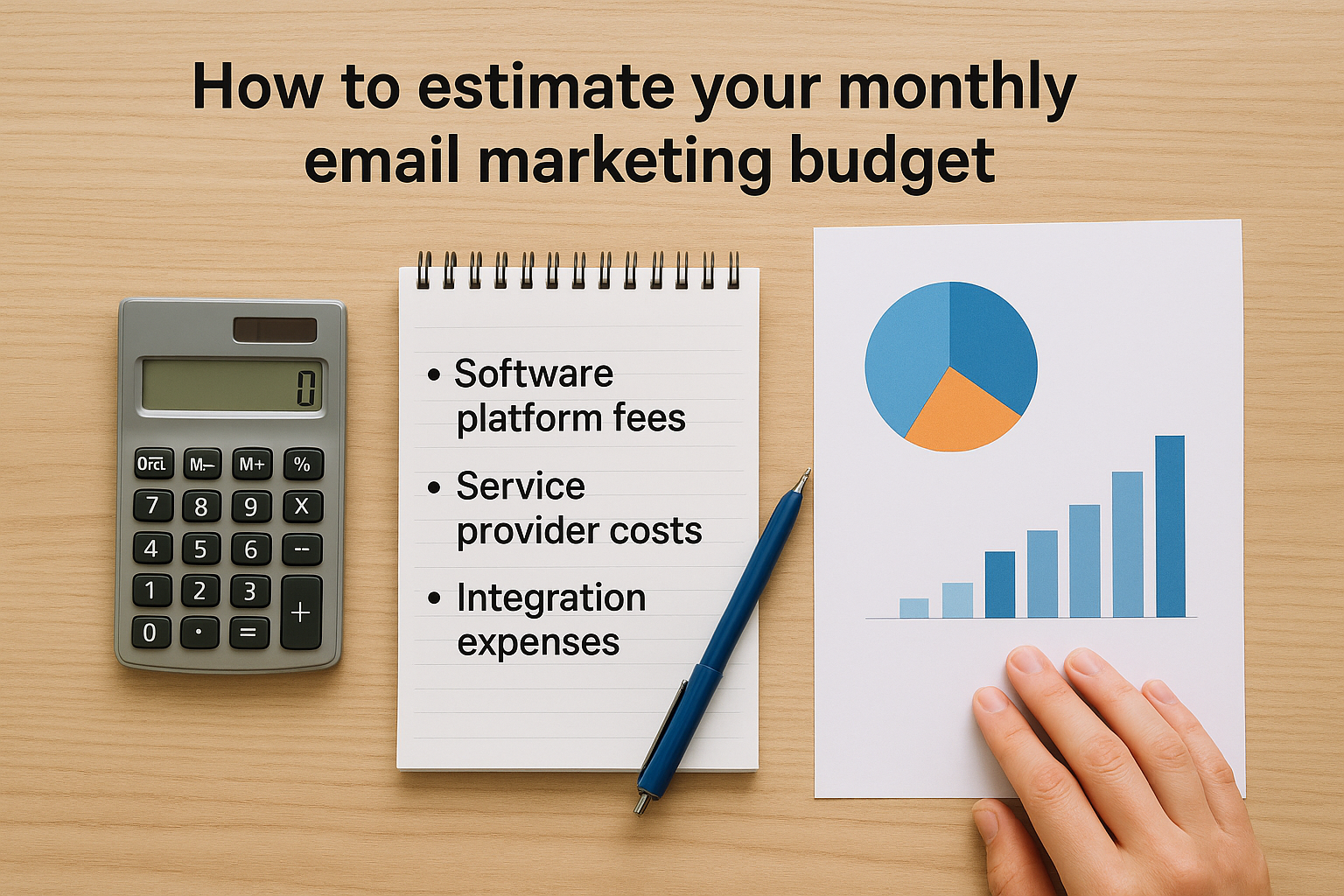 How to estimate your monthly email marketing budget