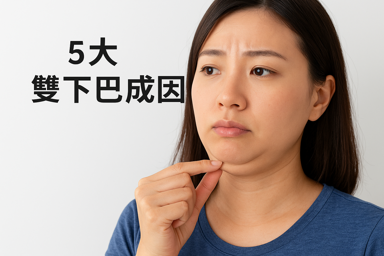 5大雙下巴成因