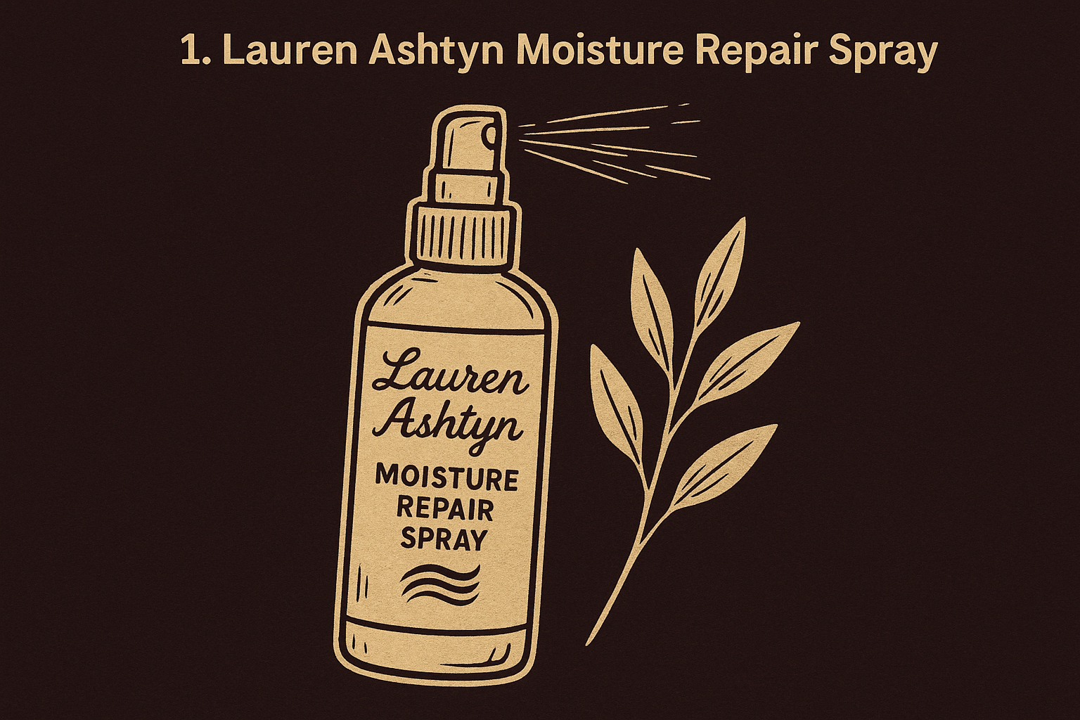 1. Lauren Ashtyn Moisture Repair Spray