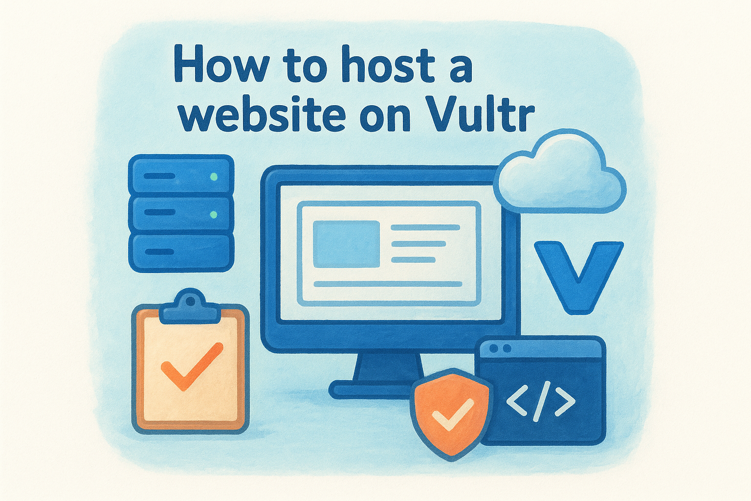 How to host a website on Vultr