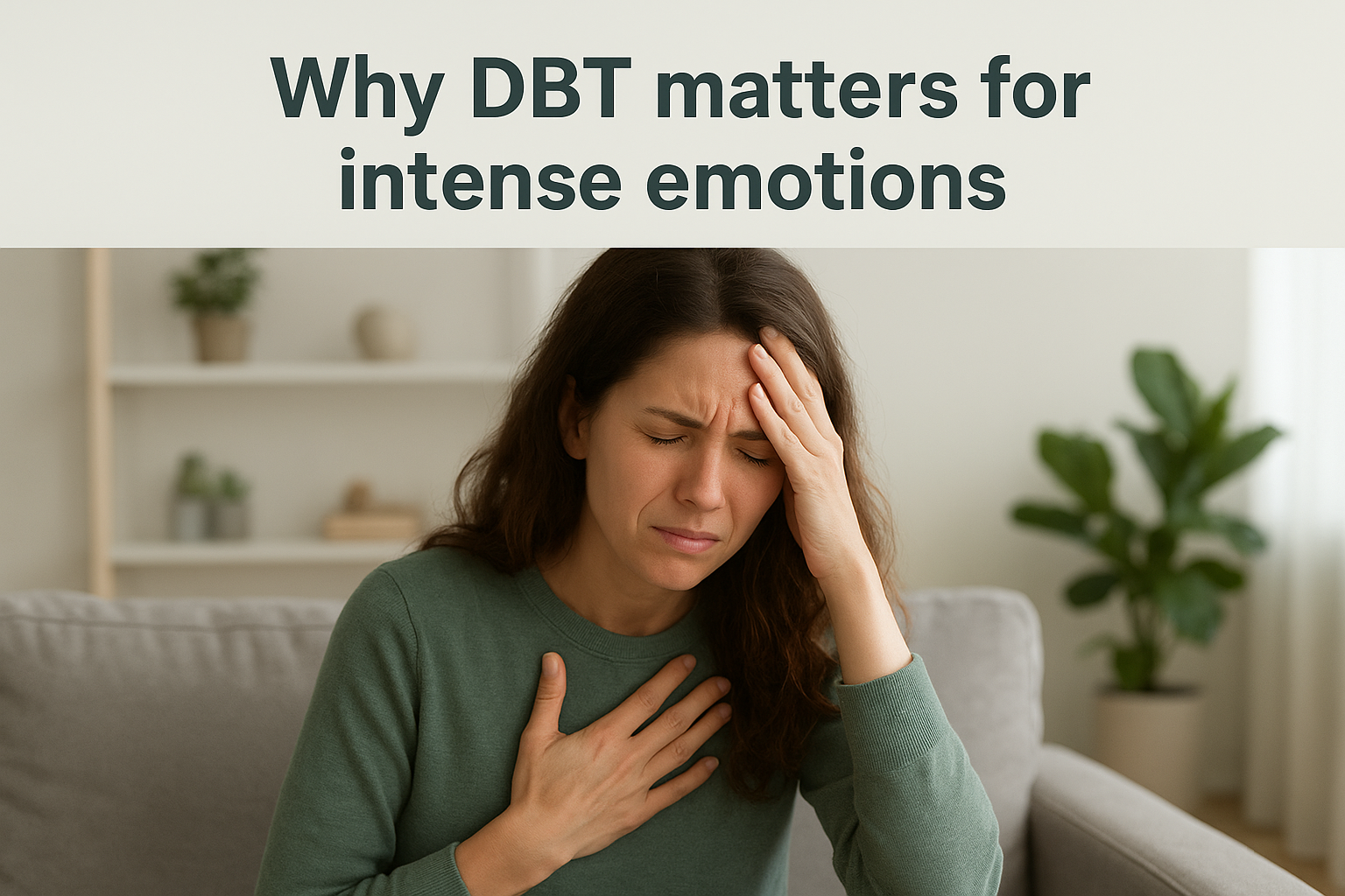 Why DBT matters for intense emotions