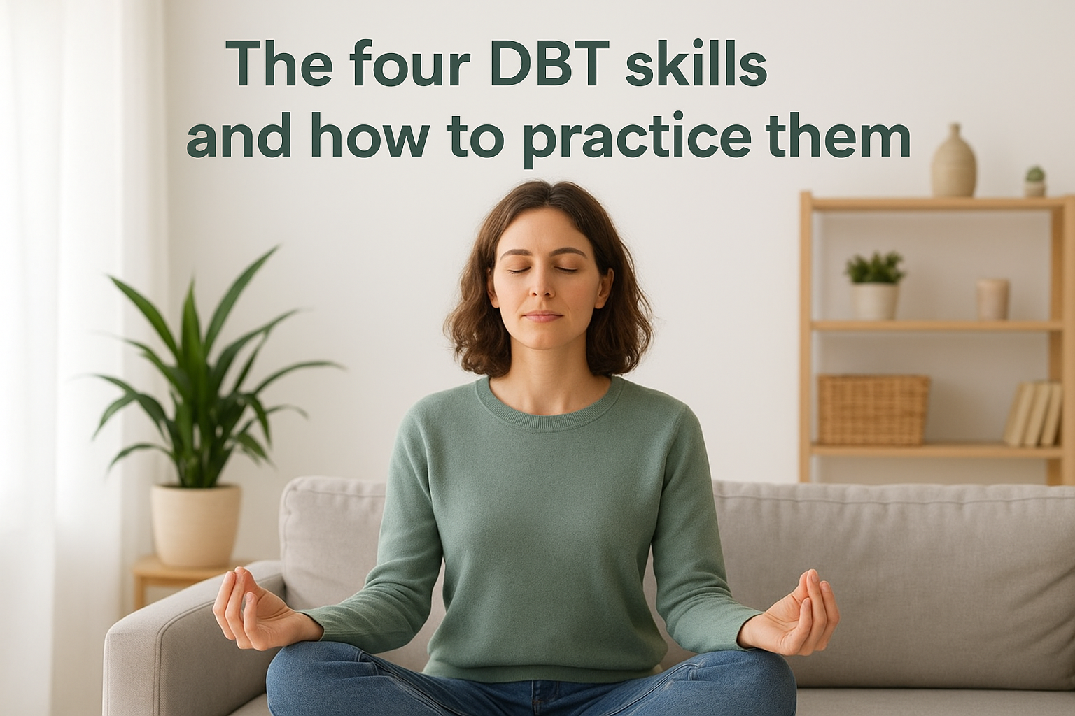 The four DBT skills and how to practice them