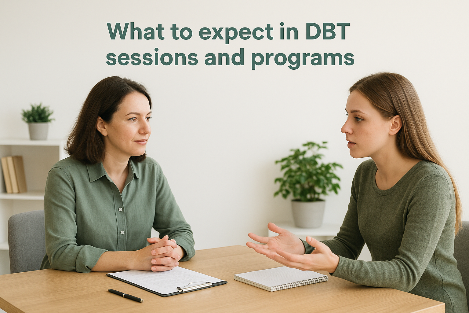 What to expect in DBT sessions and programs
