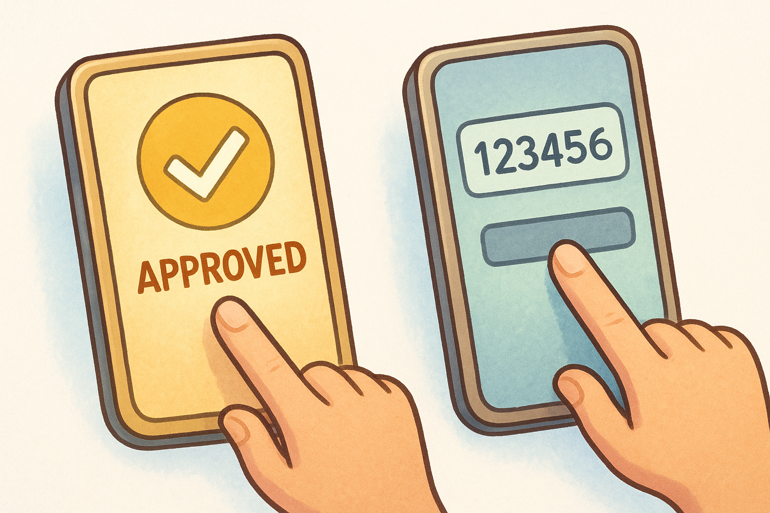 Push approvals and number matching differences