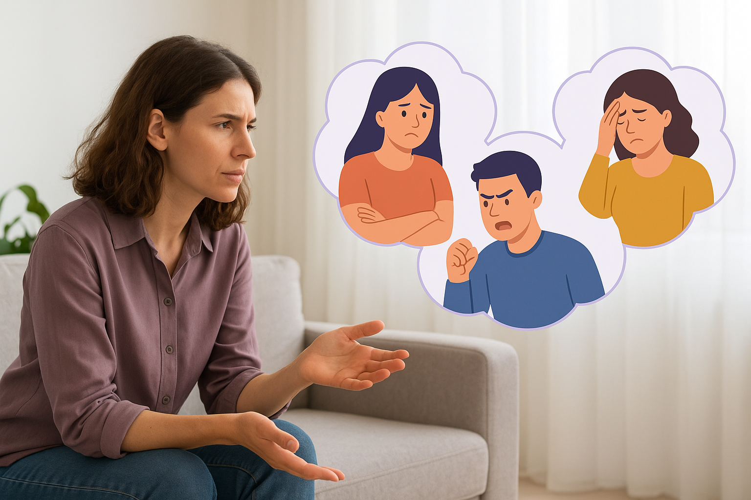 The three types of parts in IFS