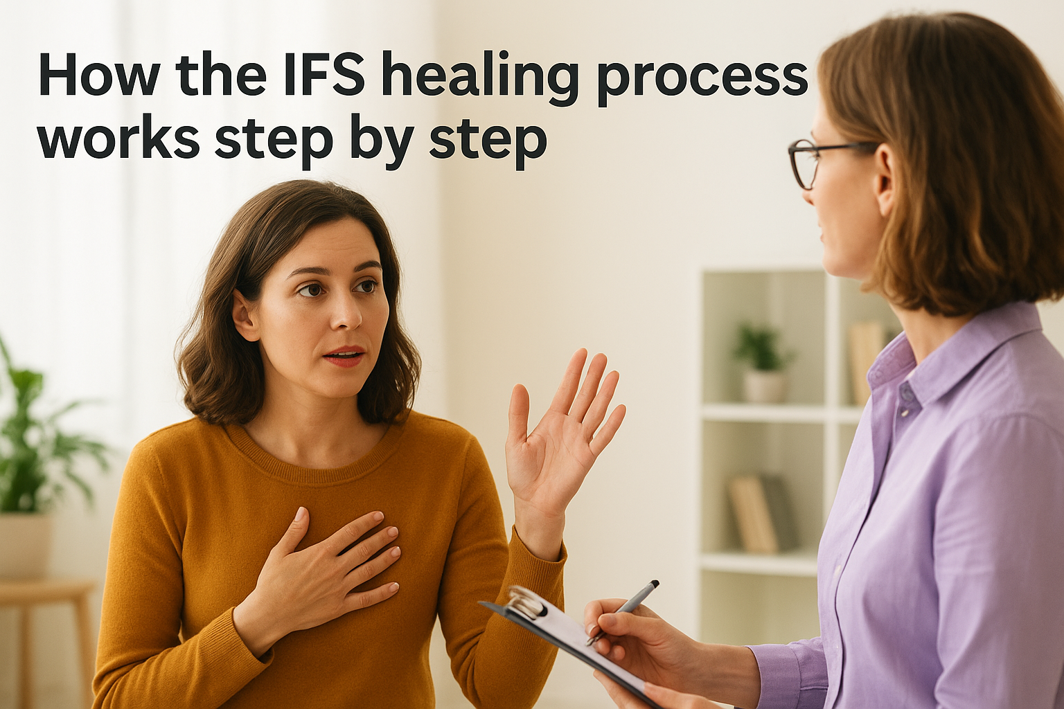 How the IFS healing process works step by step