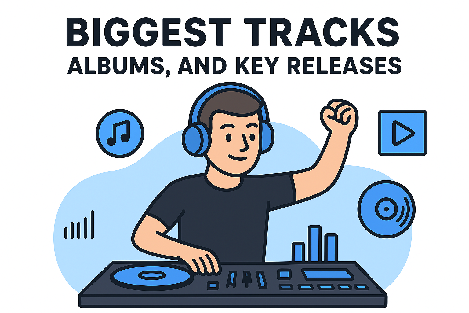 Biggest tracks, albums, and key releases