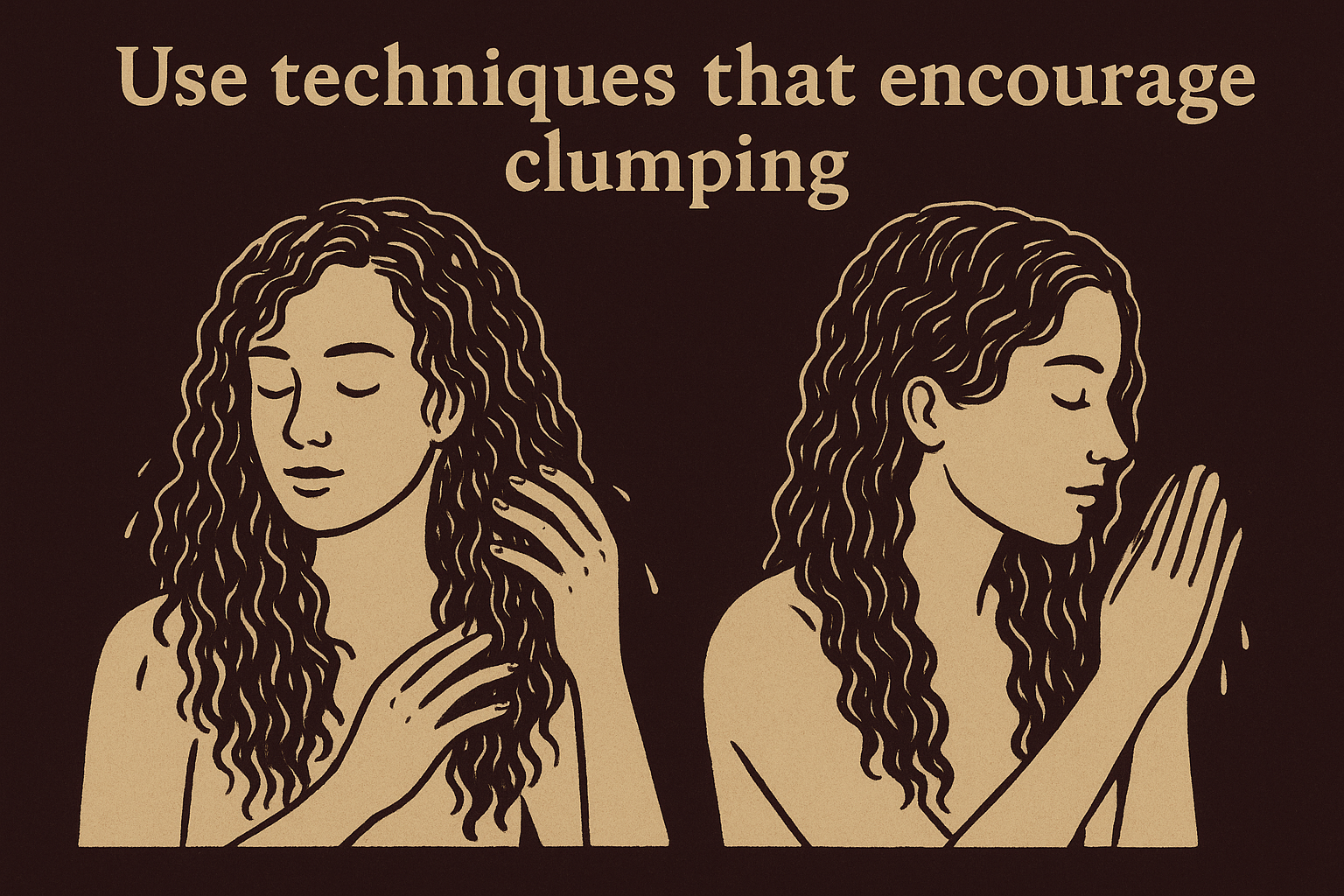 Use techniques that encourage clumping