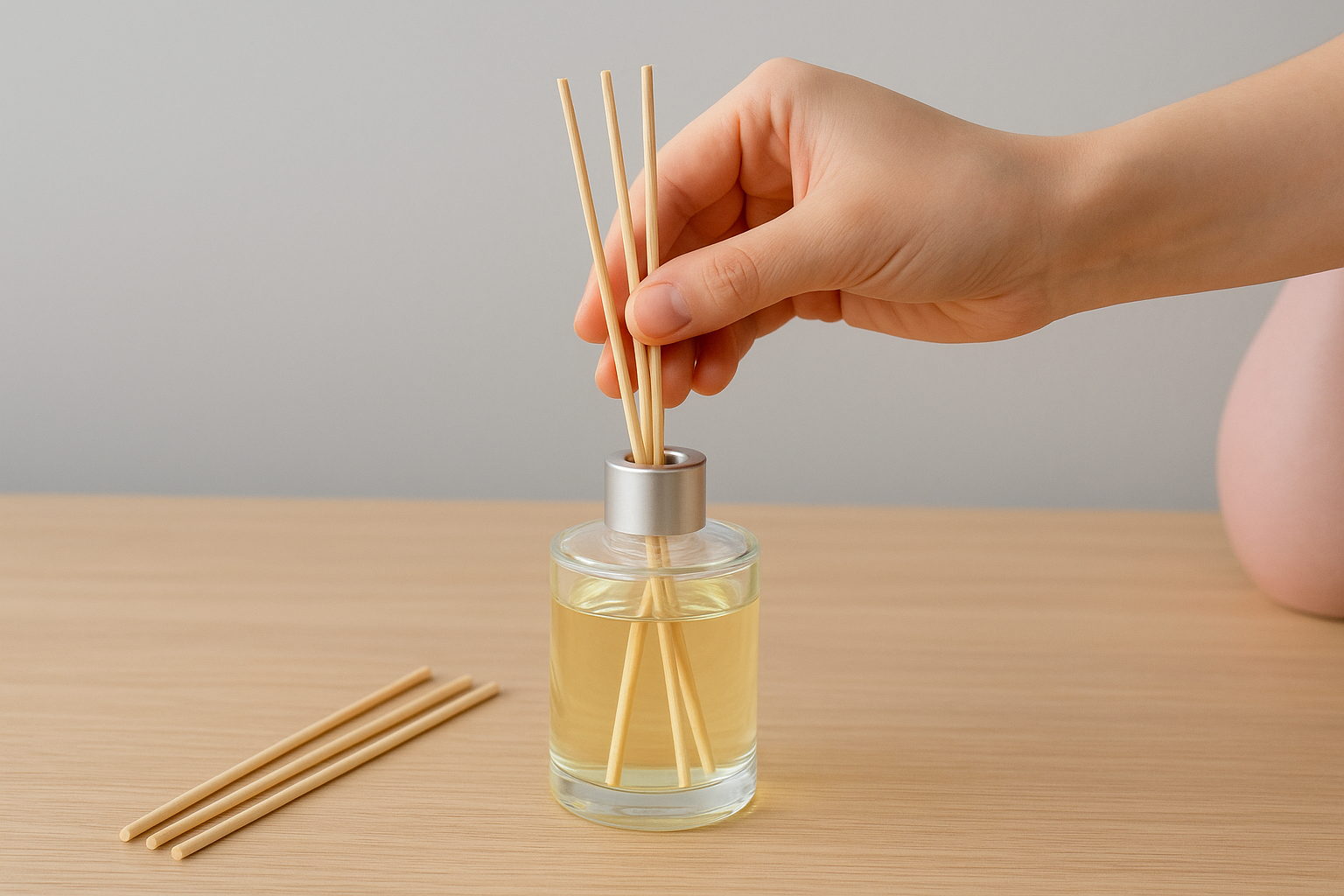 Inserting and adjusting the reeds