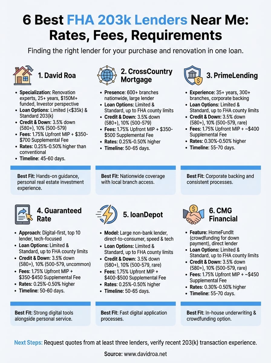 fha 203k lenders near me infographic