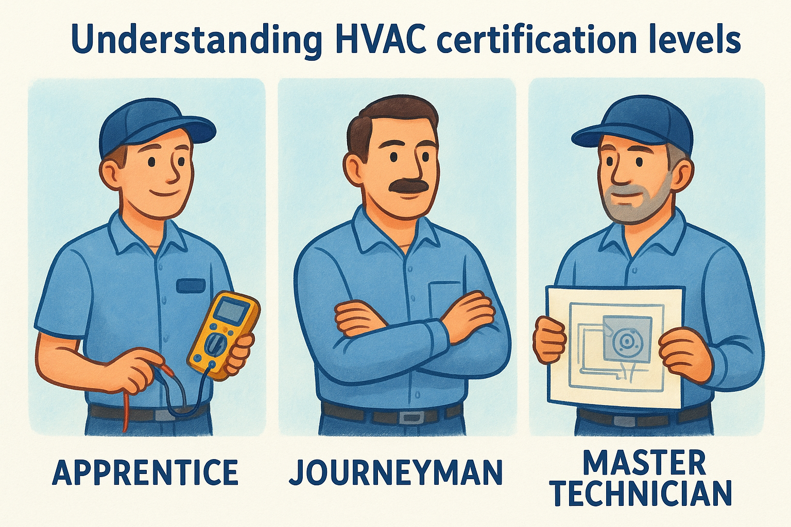 Understanding HVAC certification levels