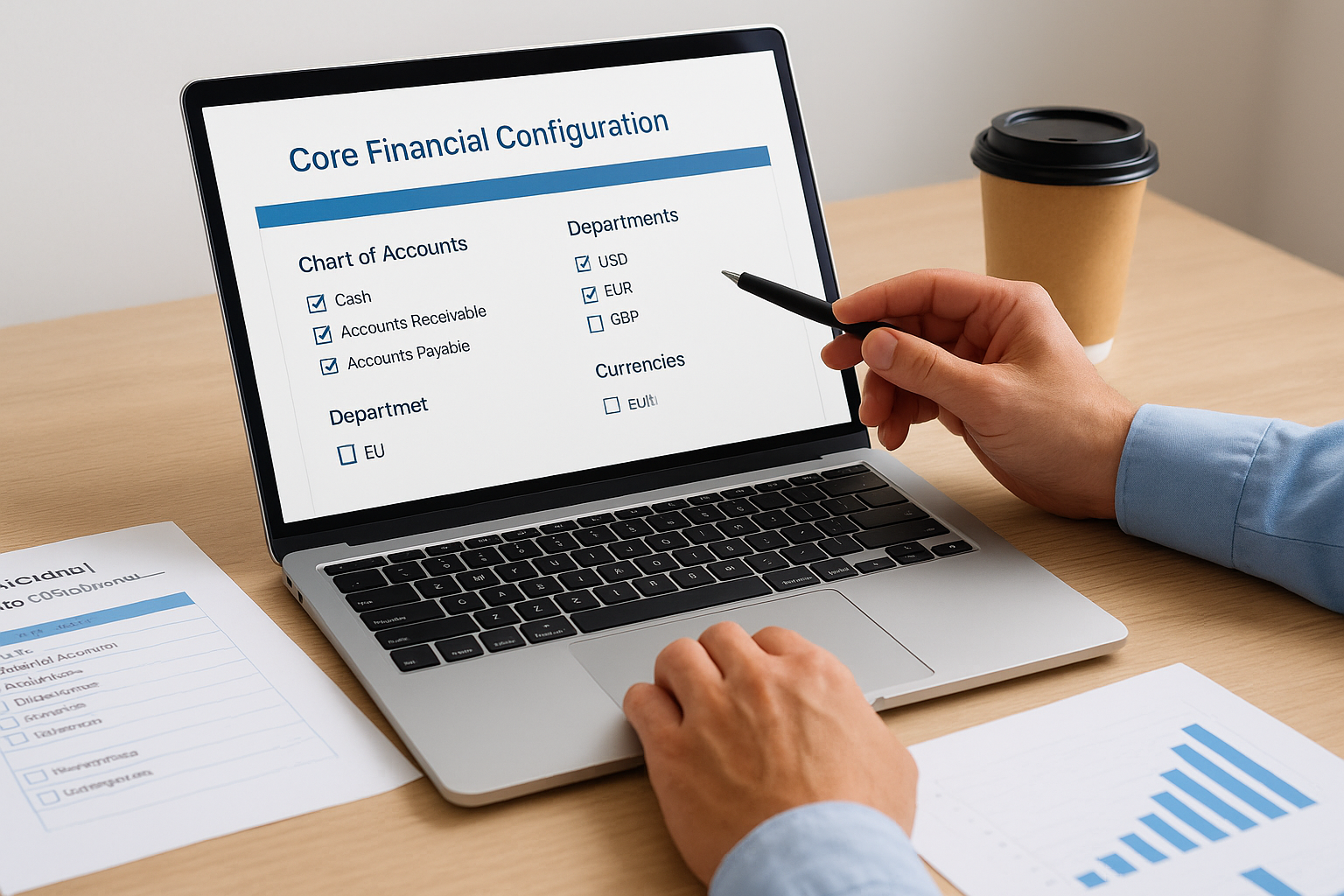 Build your core financial configuration first