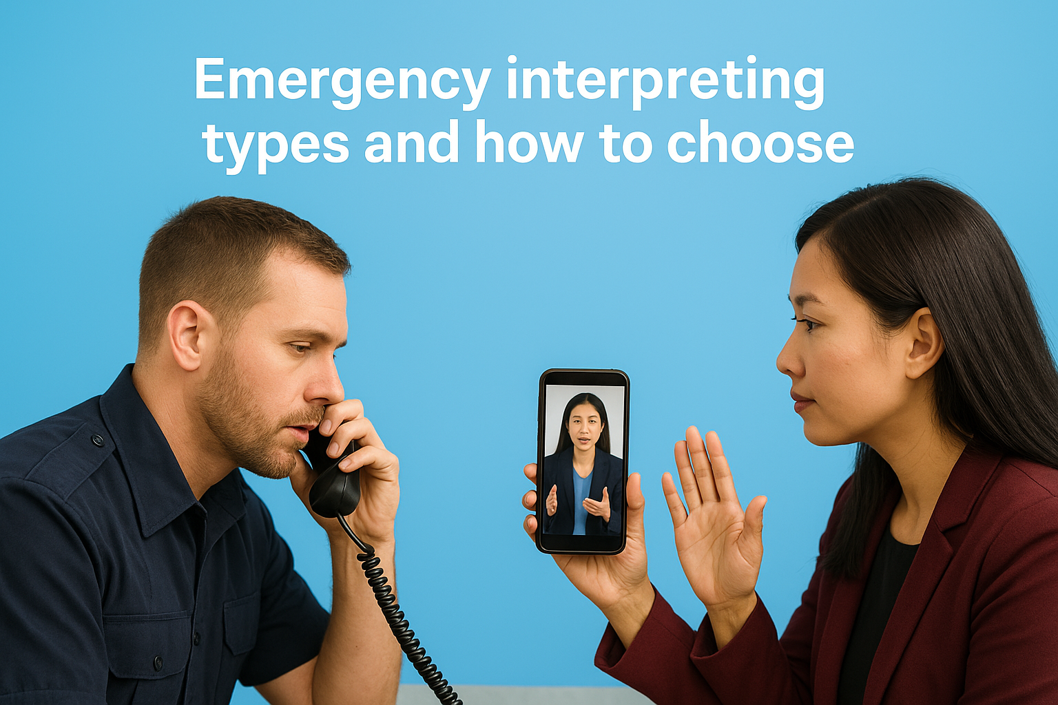 Emergency interpreting types and how to choose