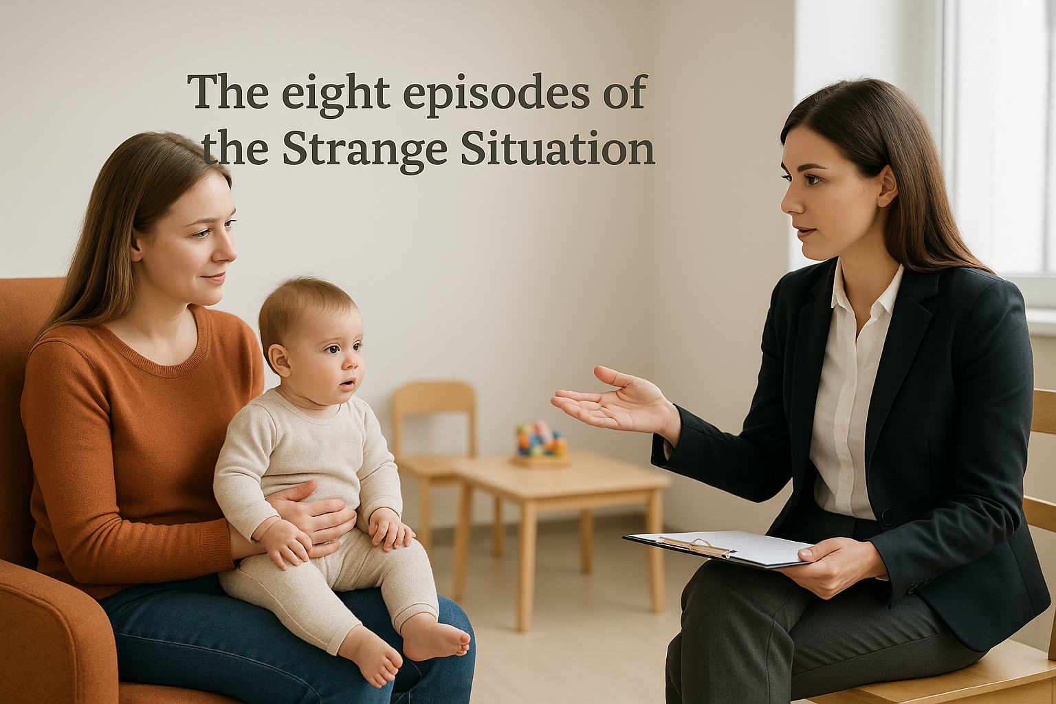 The eight episodes of the Strange Situation