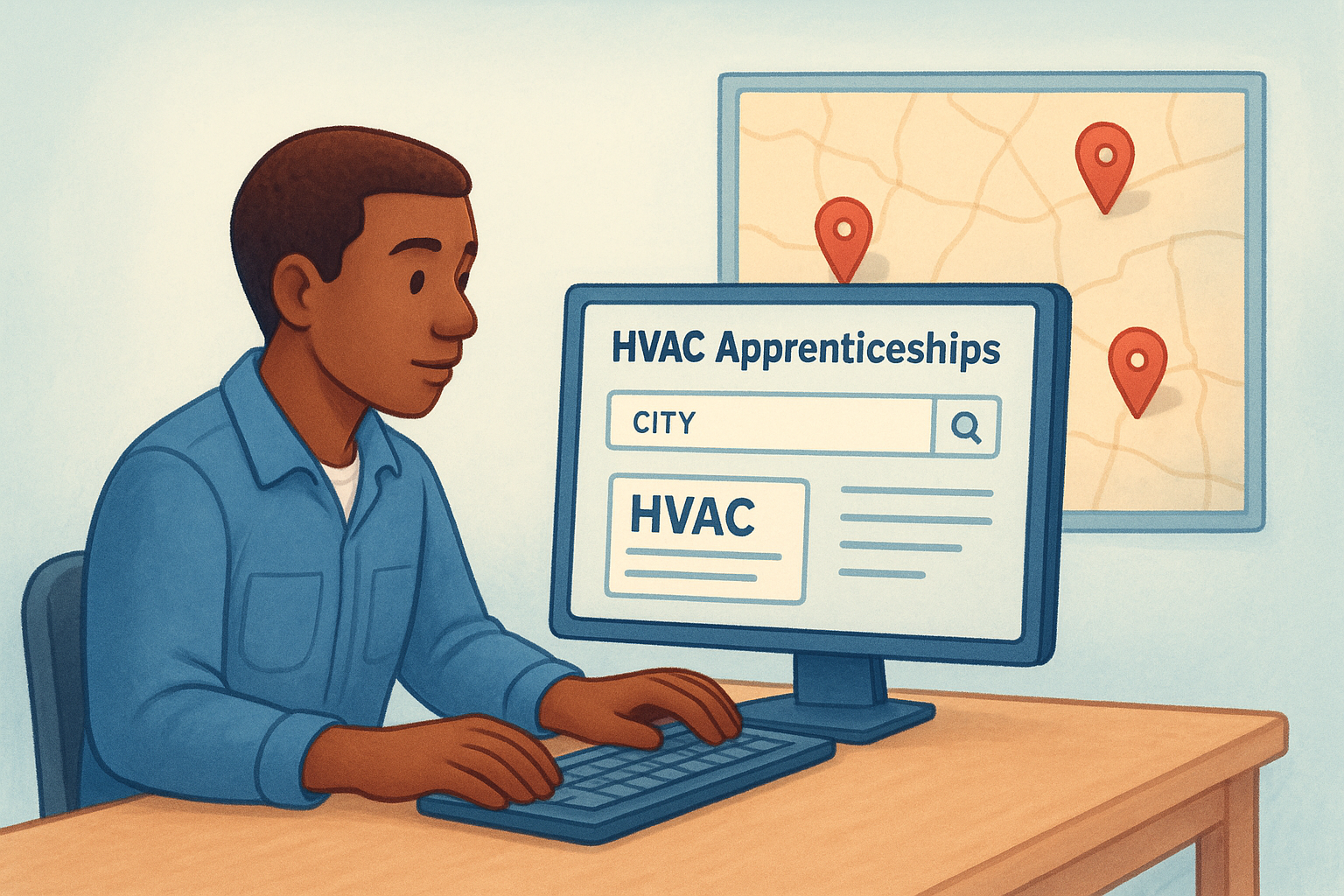 How to find HVAC and related programs by location