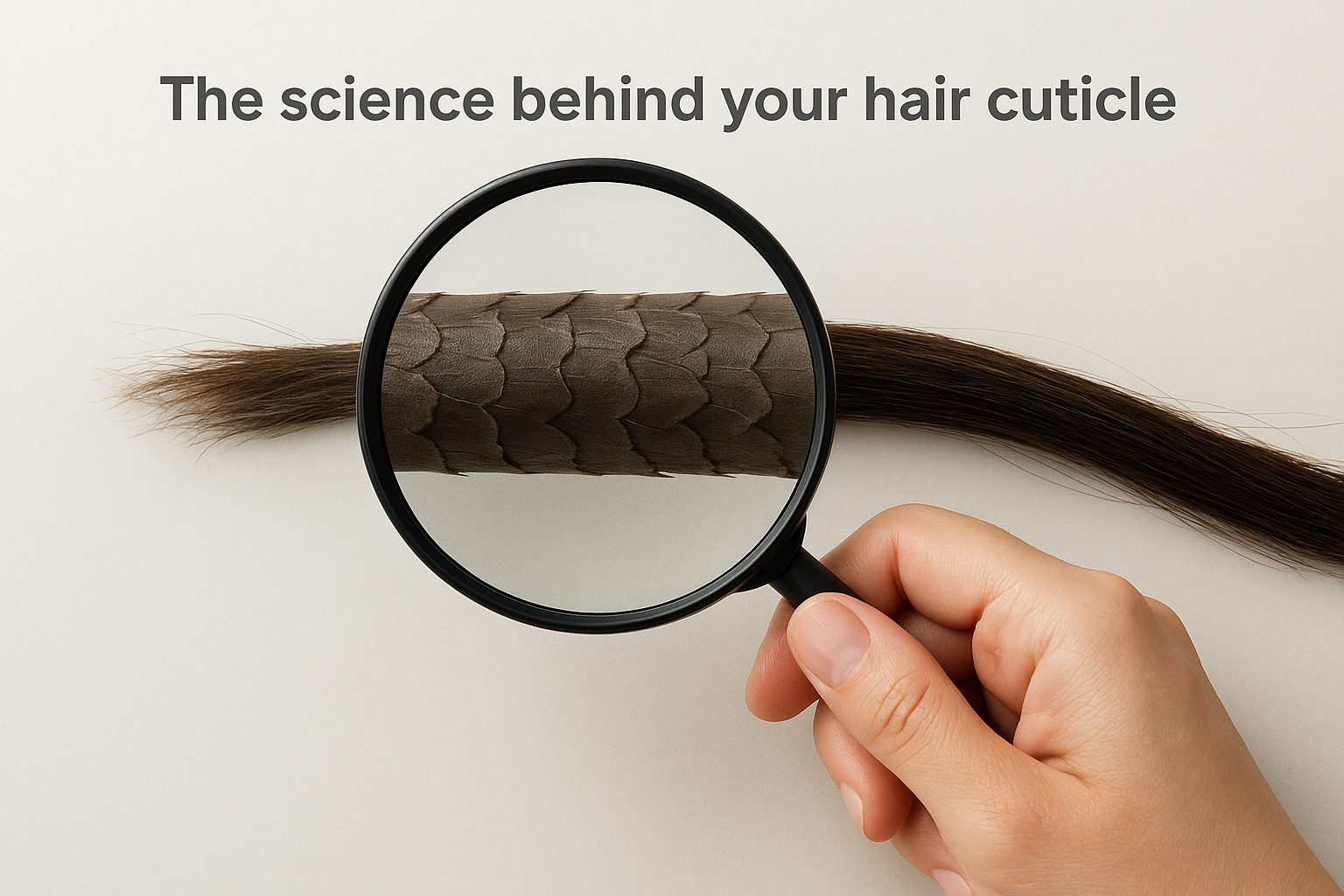 The science behind your hair cuticle