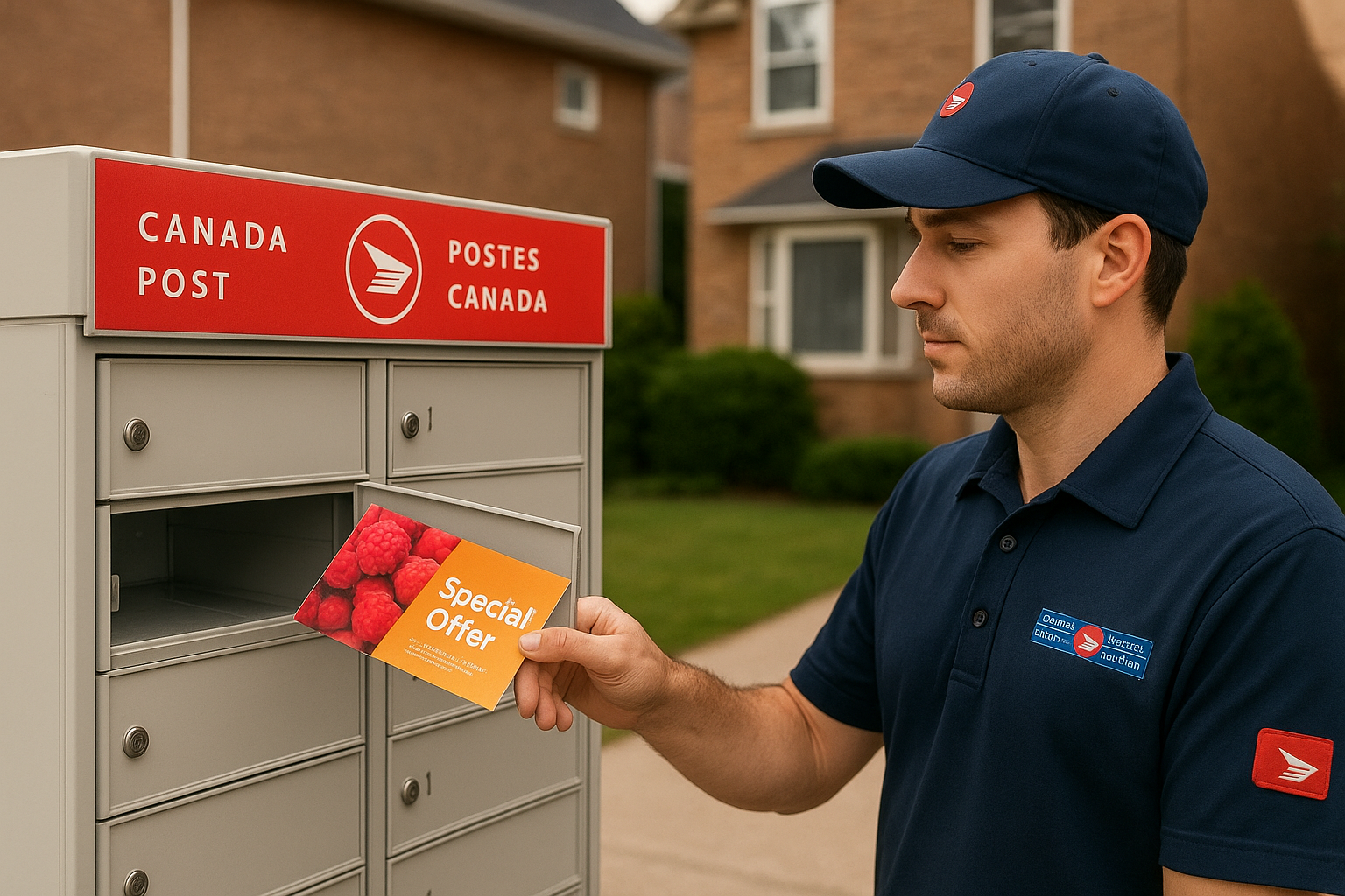 Distribution through Canada Post