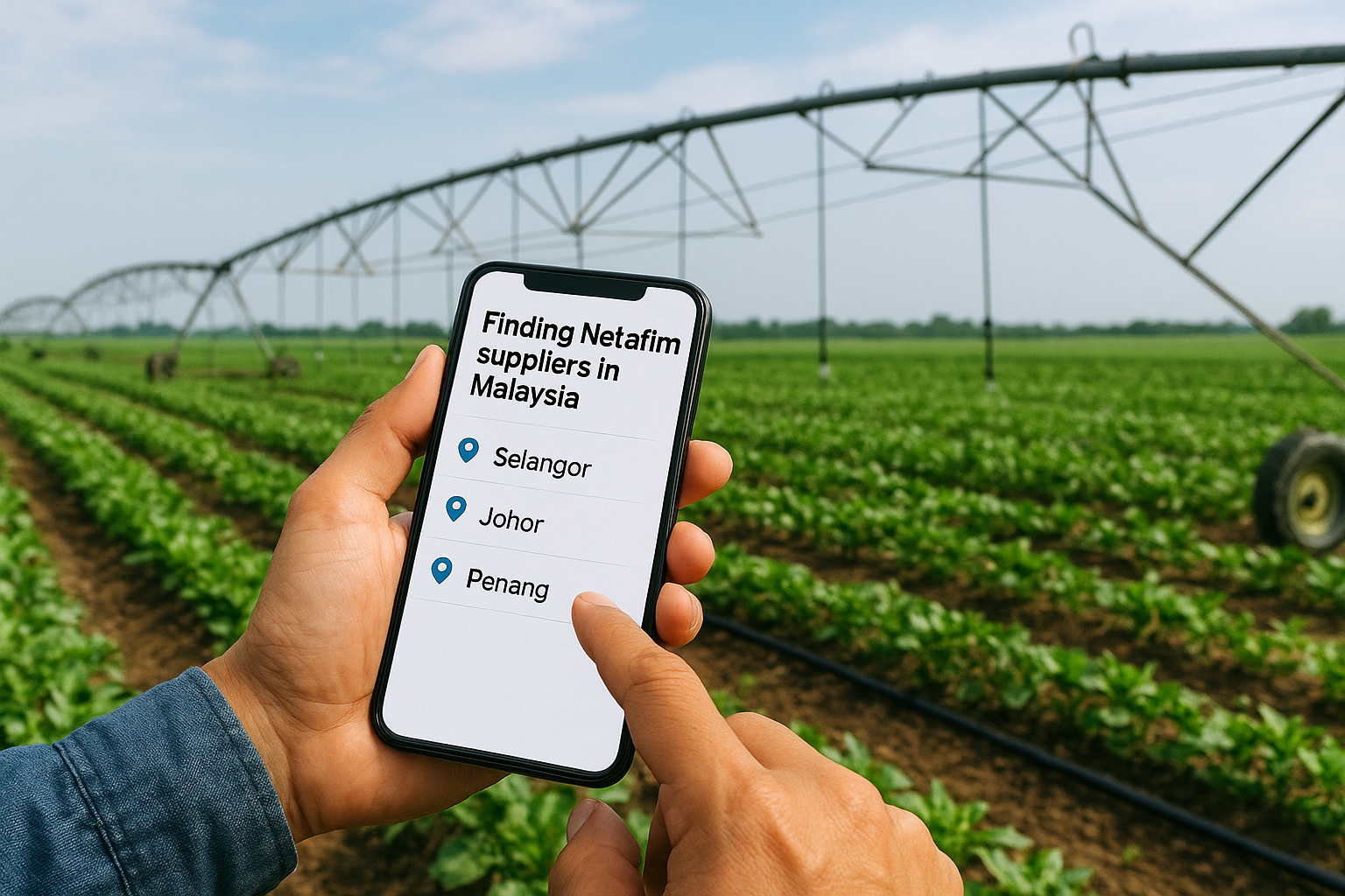 Finding Netafim suppliers in Malaysia