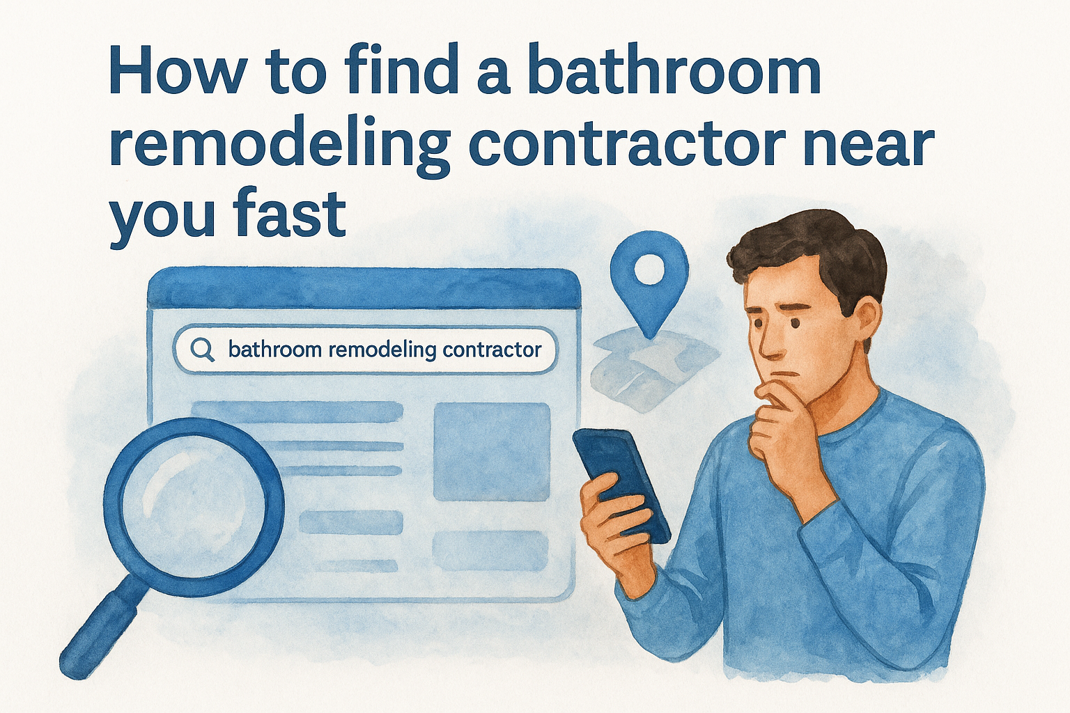 How to find a bathroom remodeling contractor near you fast
