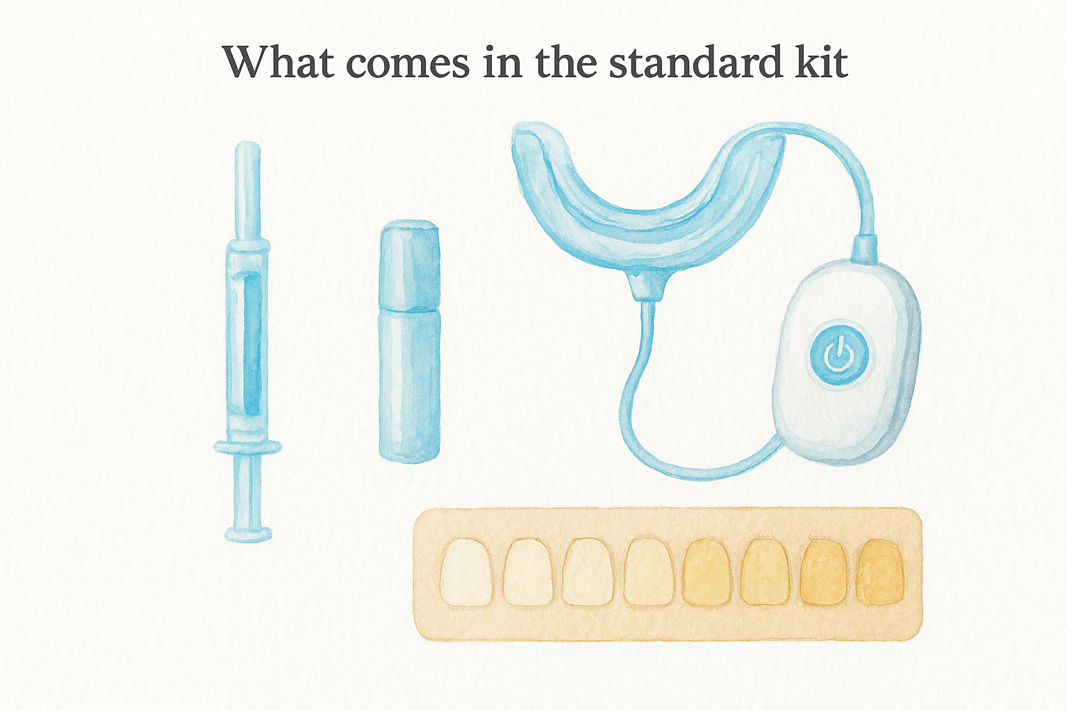 What comes in the standard kit