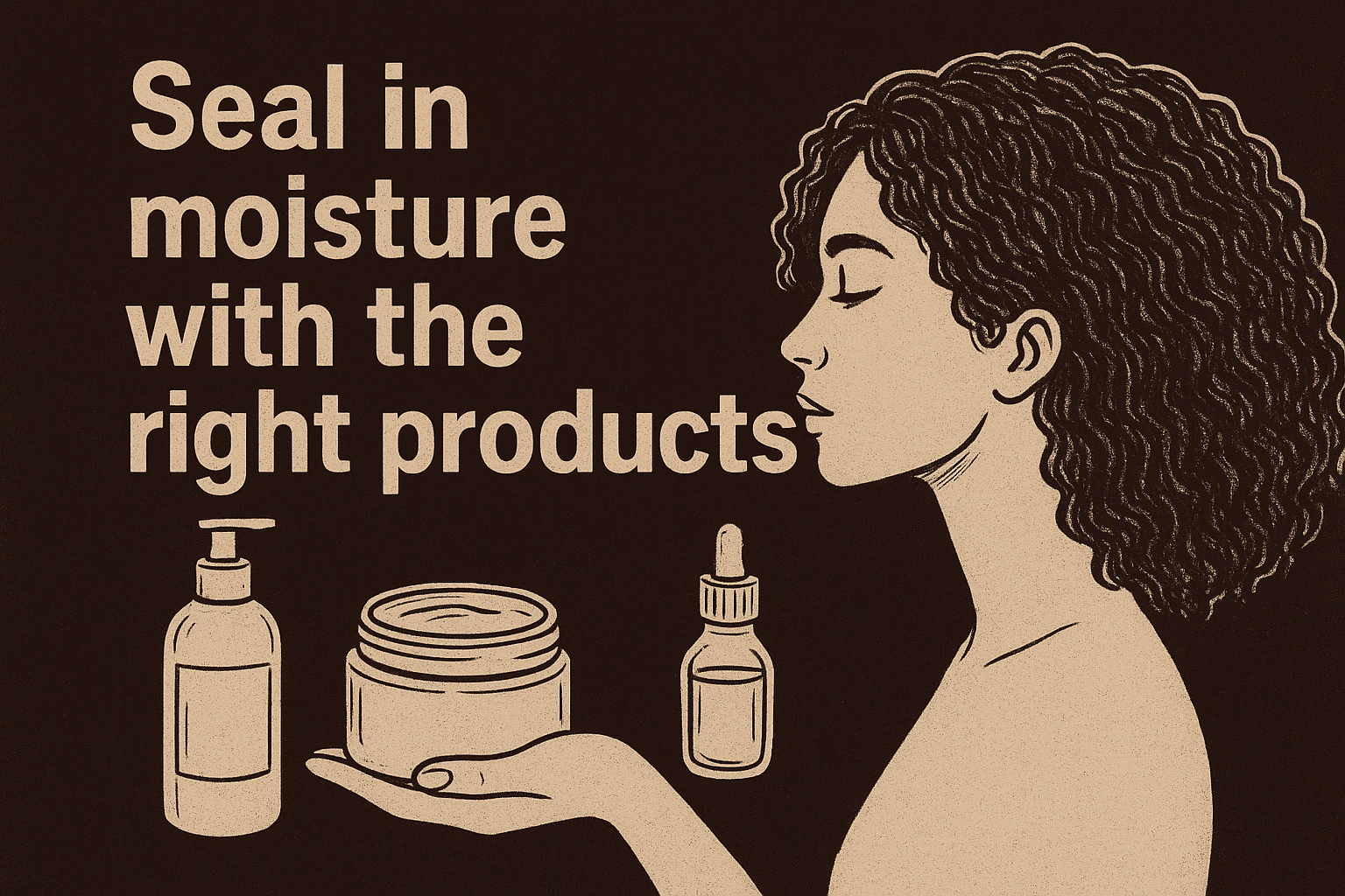 Seal in moisture with the right products