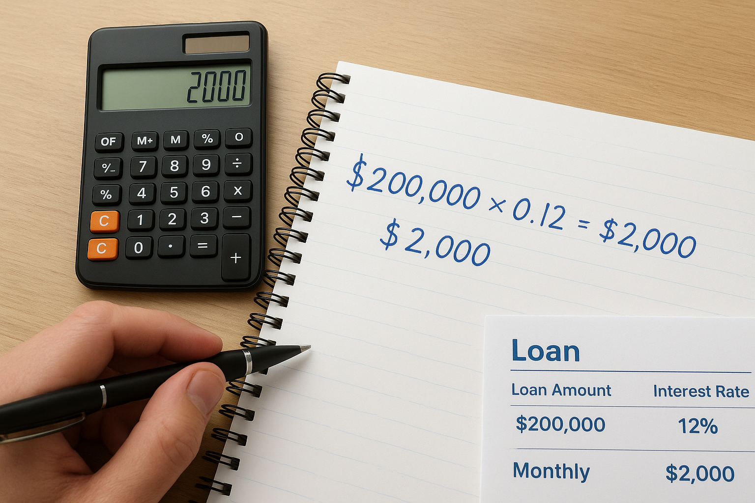The interest-only payment formula
