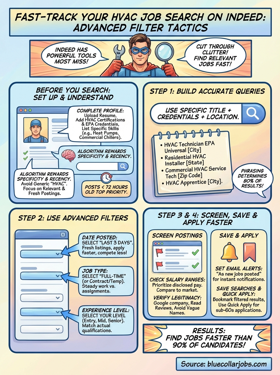 indeed hvac jobs infographic