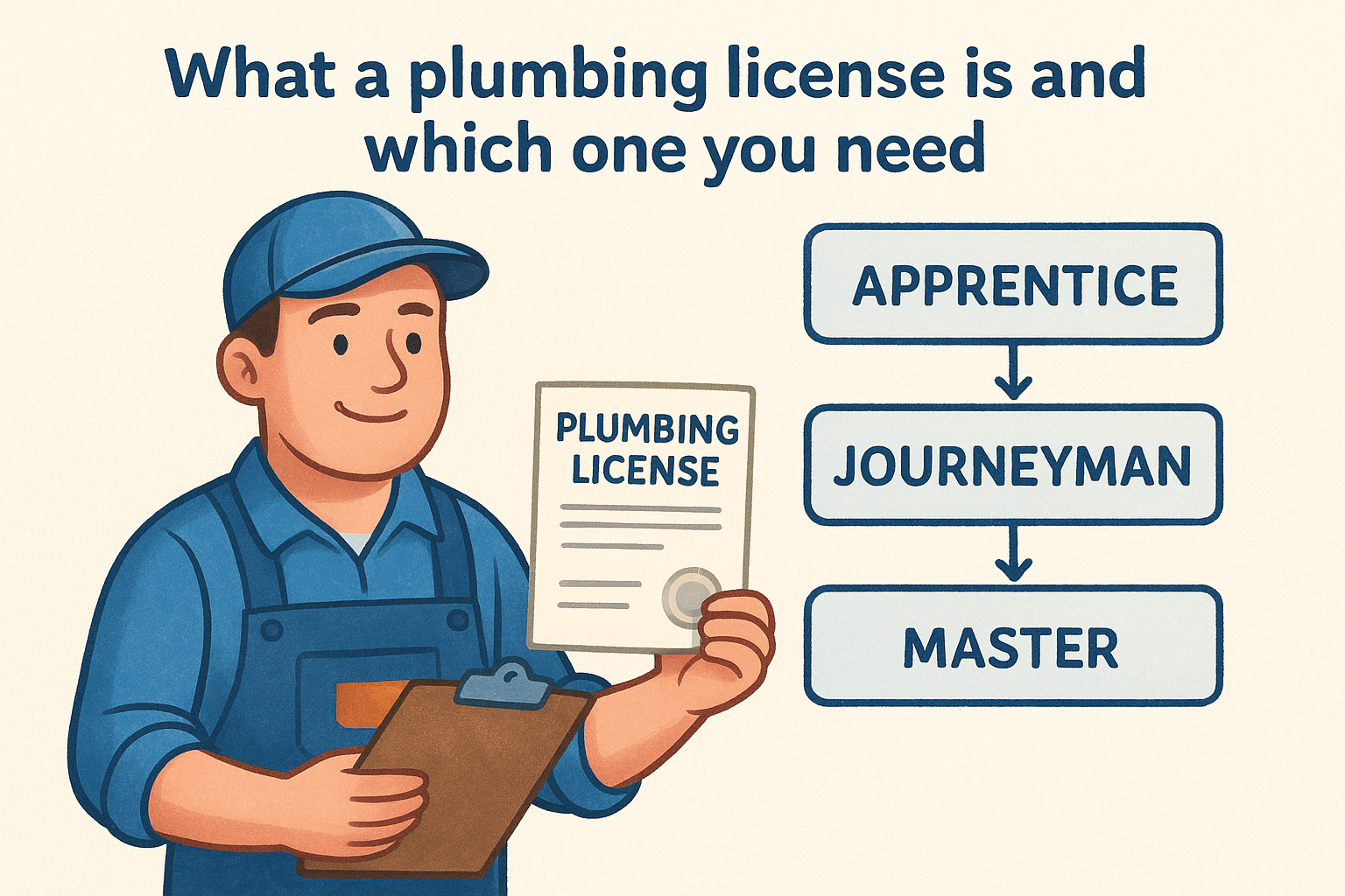 What a plumbing license is and which one you need
