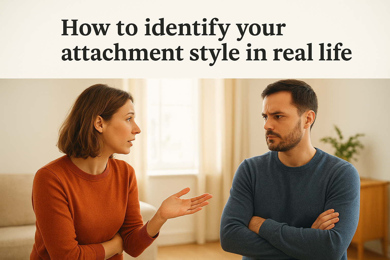How to identify your attachment style in real life