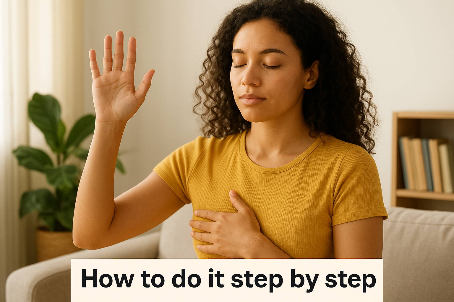 How to do it step by step