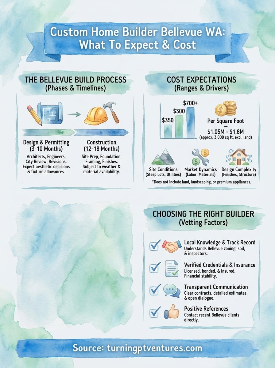 custom home builder bellevue wa infographic