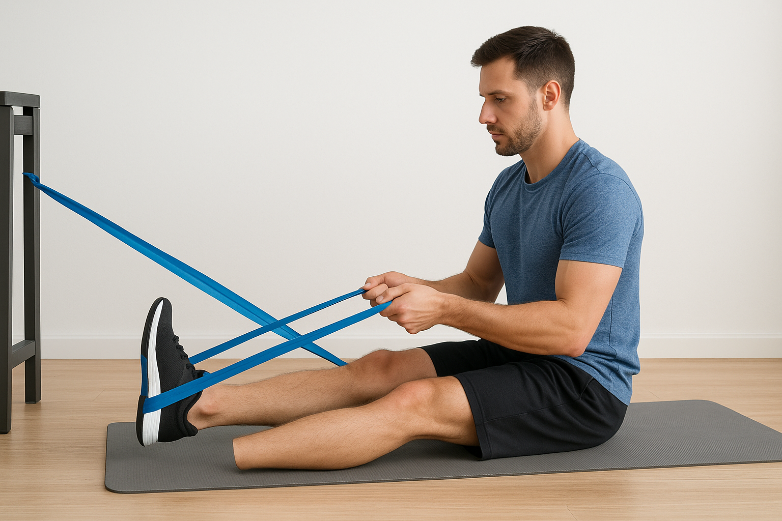 7. Resistance band inversion and eversion