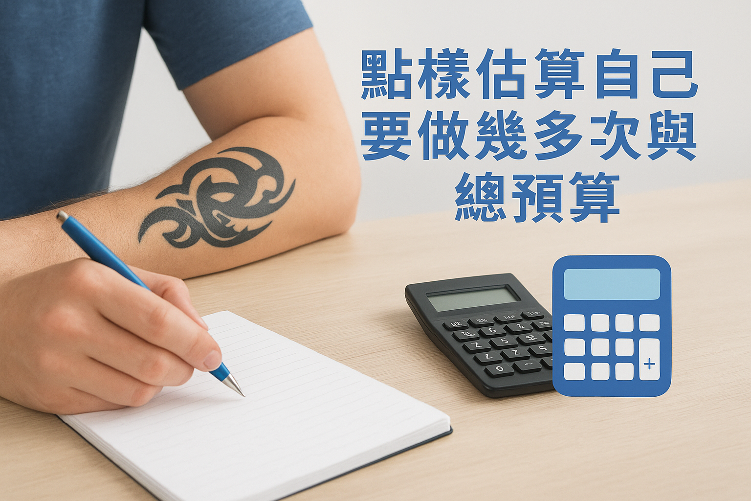 點樣估算自己要做幾多次與總預算