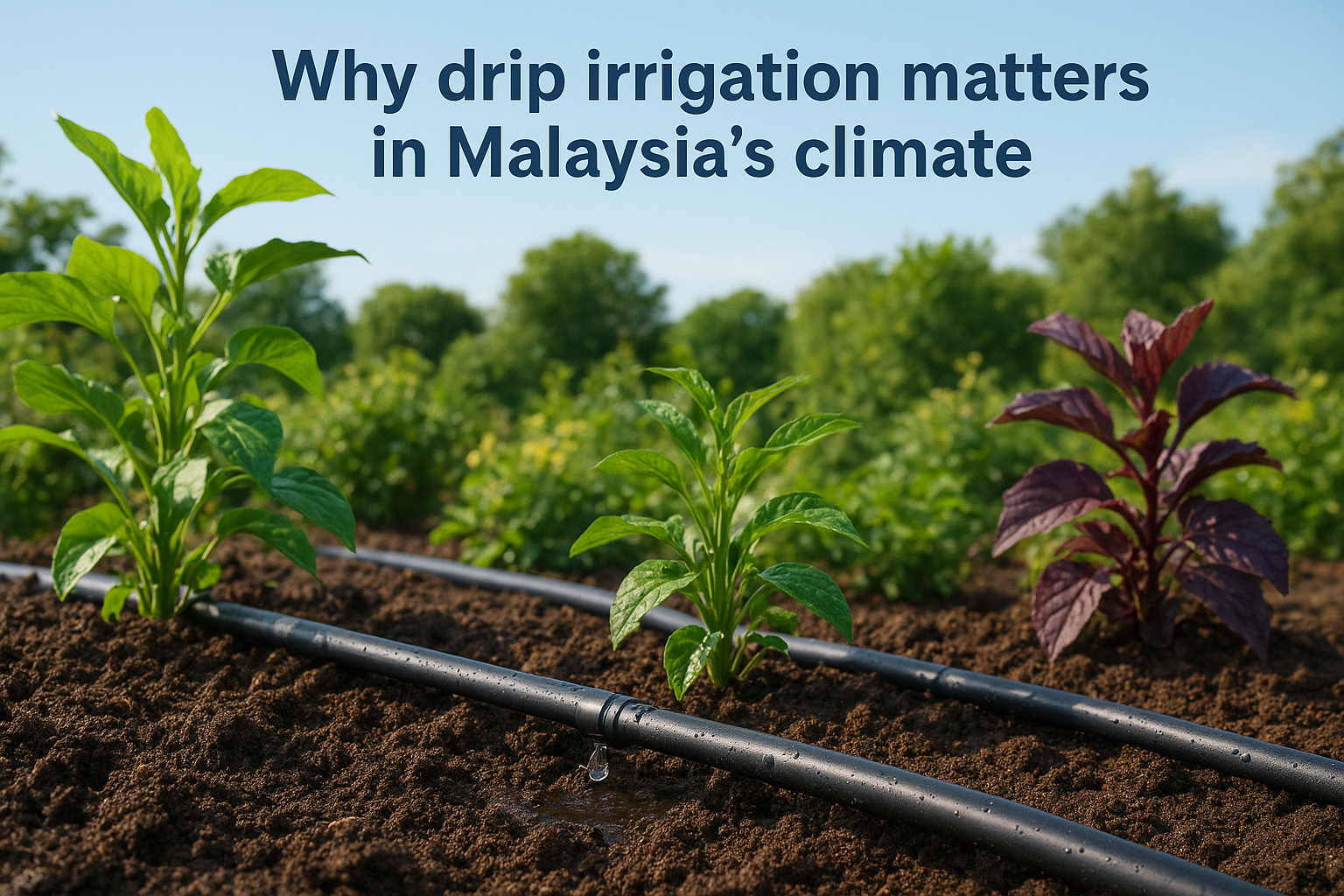 Why drip irrigation matters in Malaysia's climate