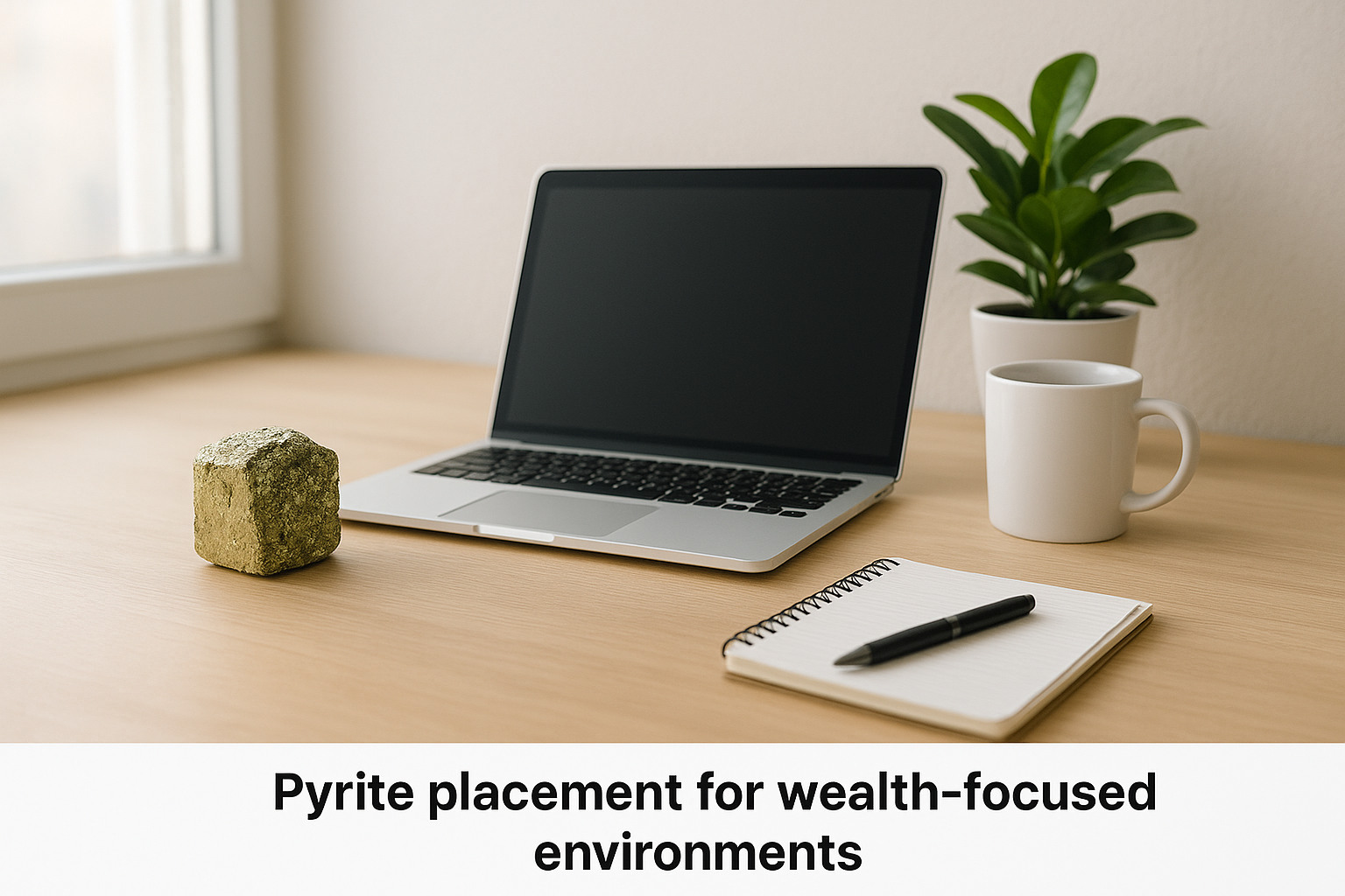 Pyrite placement for wealth-focused environments