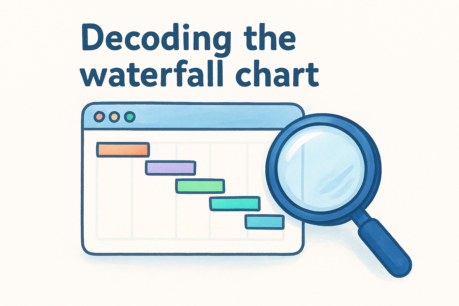 Decoding the waterfall chart