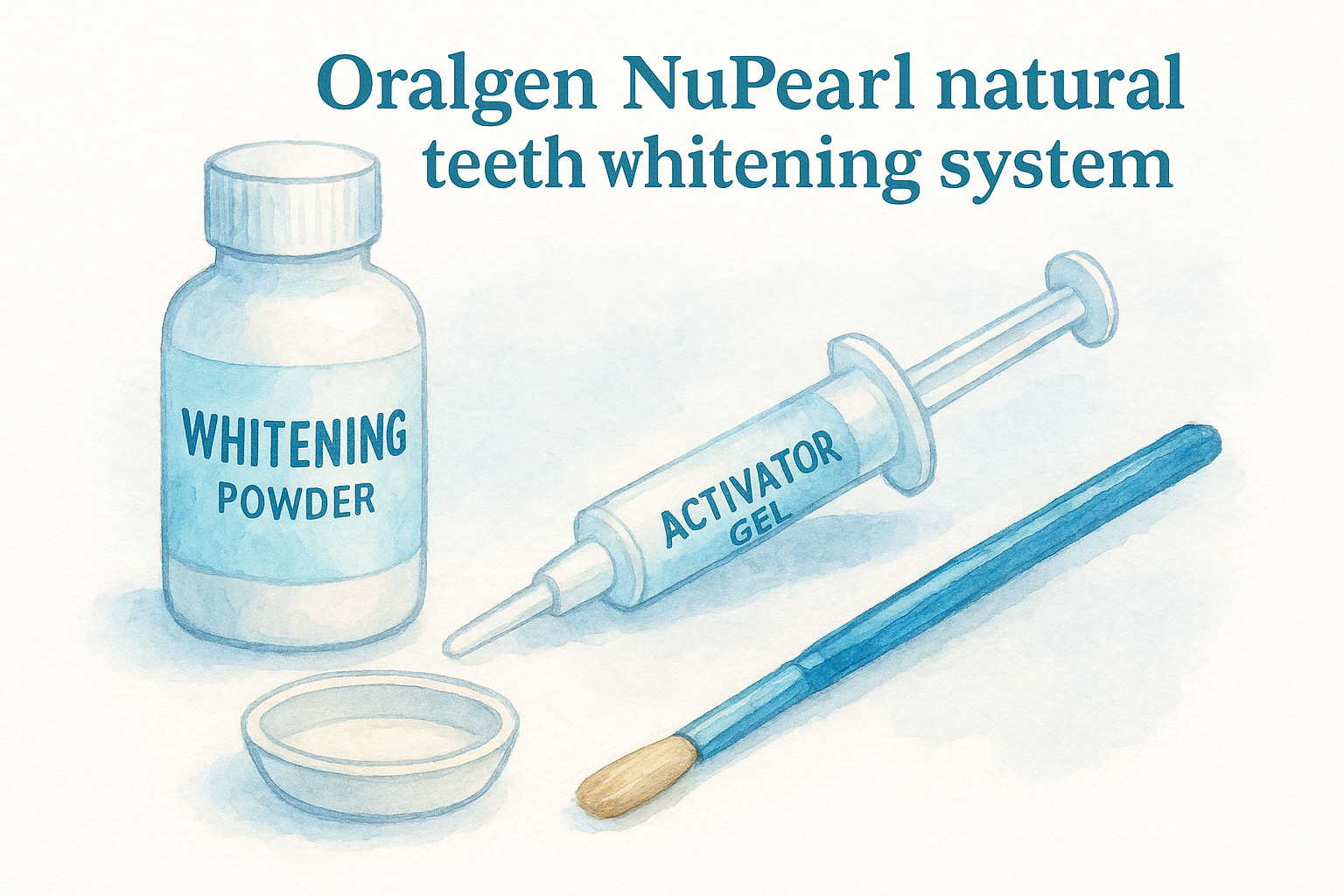 7. Oralgen NuPearl natural teeth whitening system