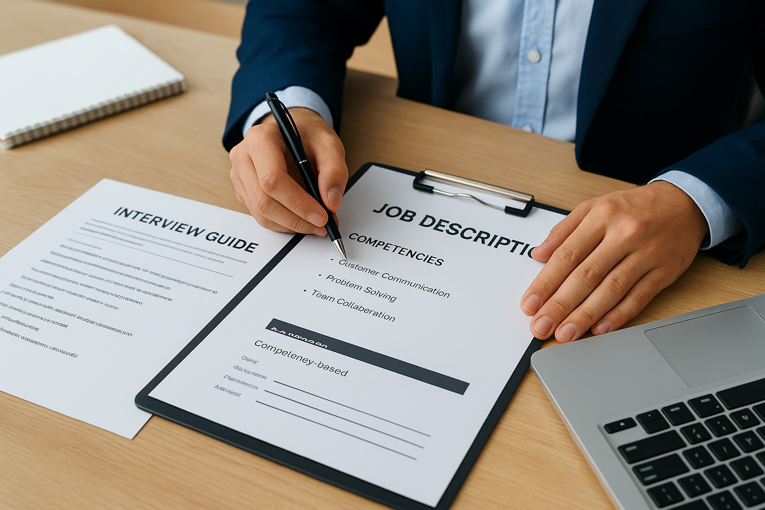 Build competency-based job descriptions and interview guides