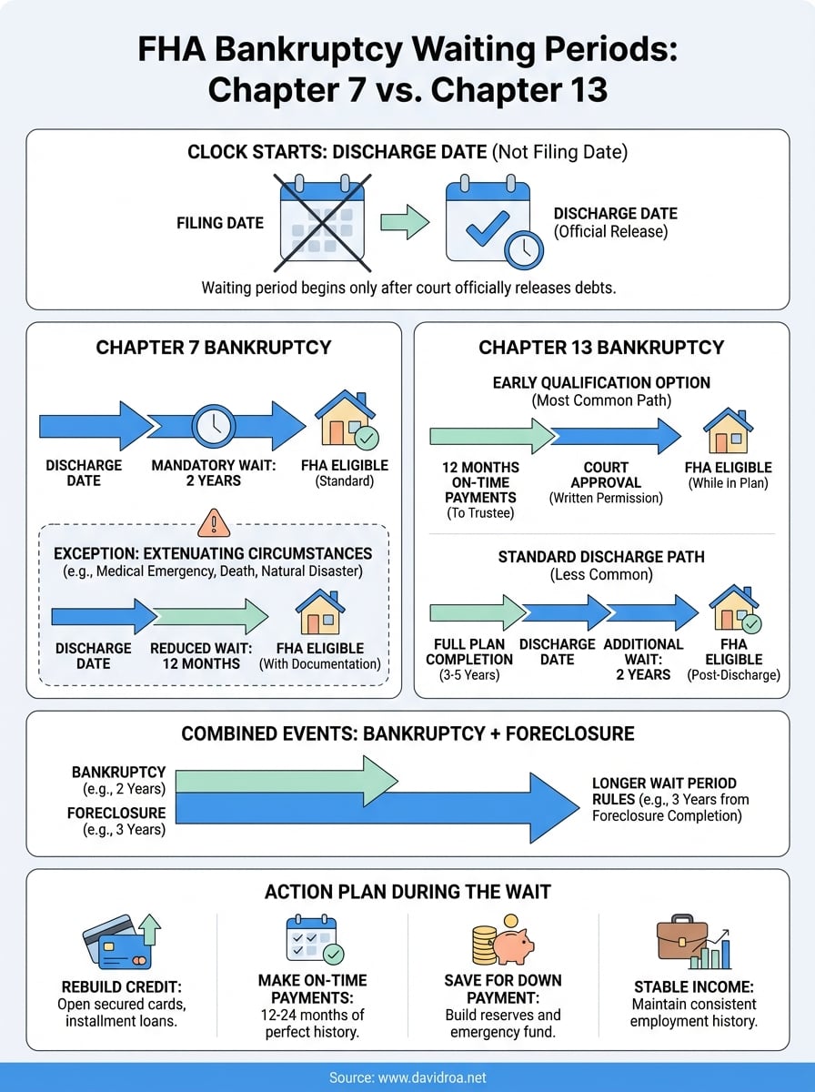 fha bankruptcy waiting period infographic