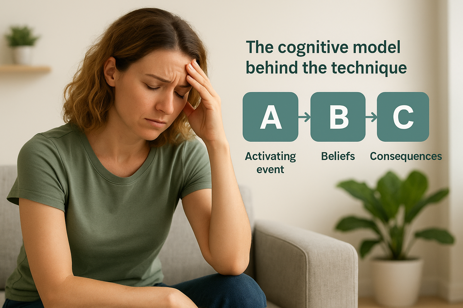 The cognitive model behind the technique