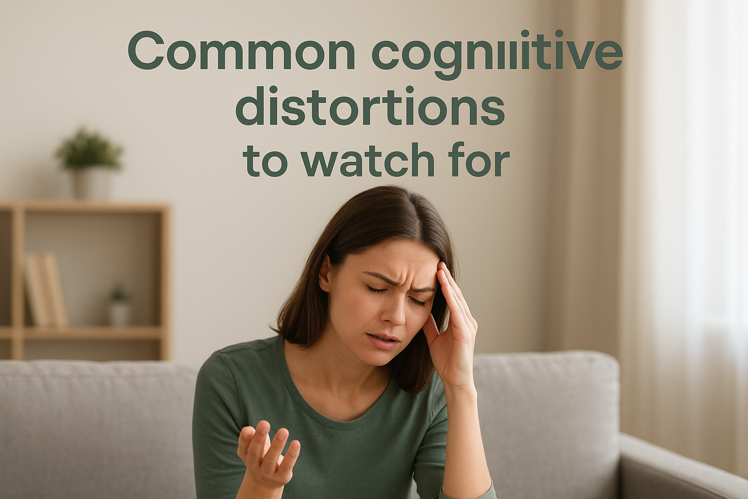 Common cognitive distortions to watch for