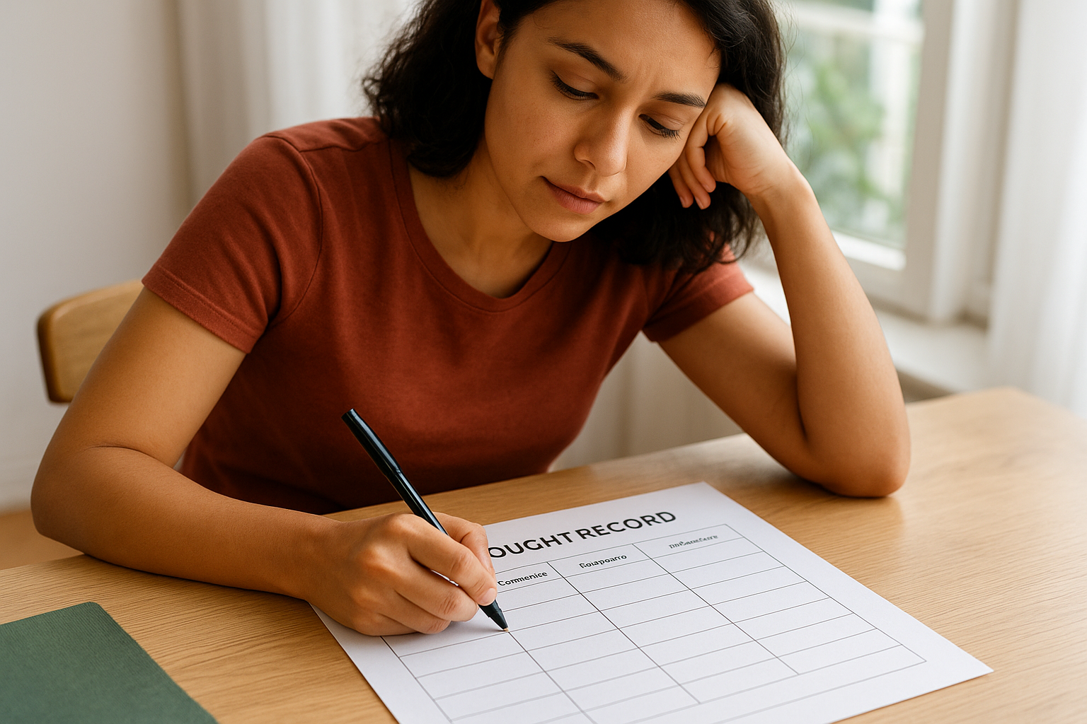 How to use a thought record in real life