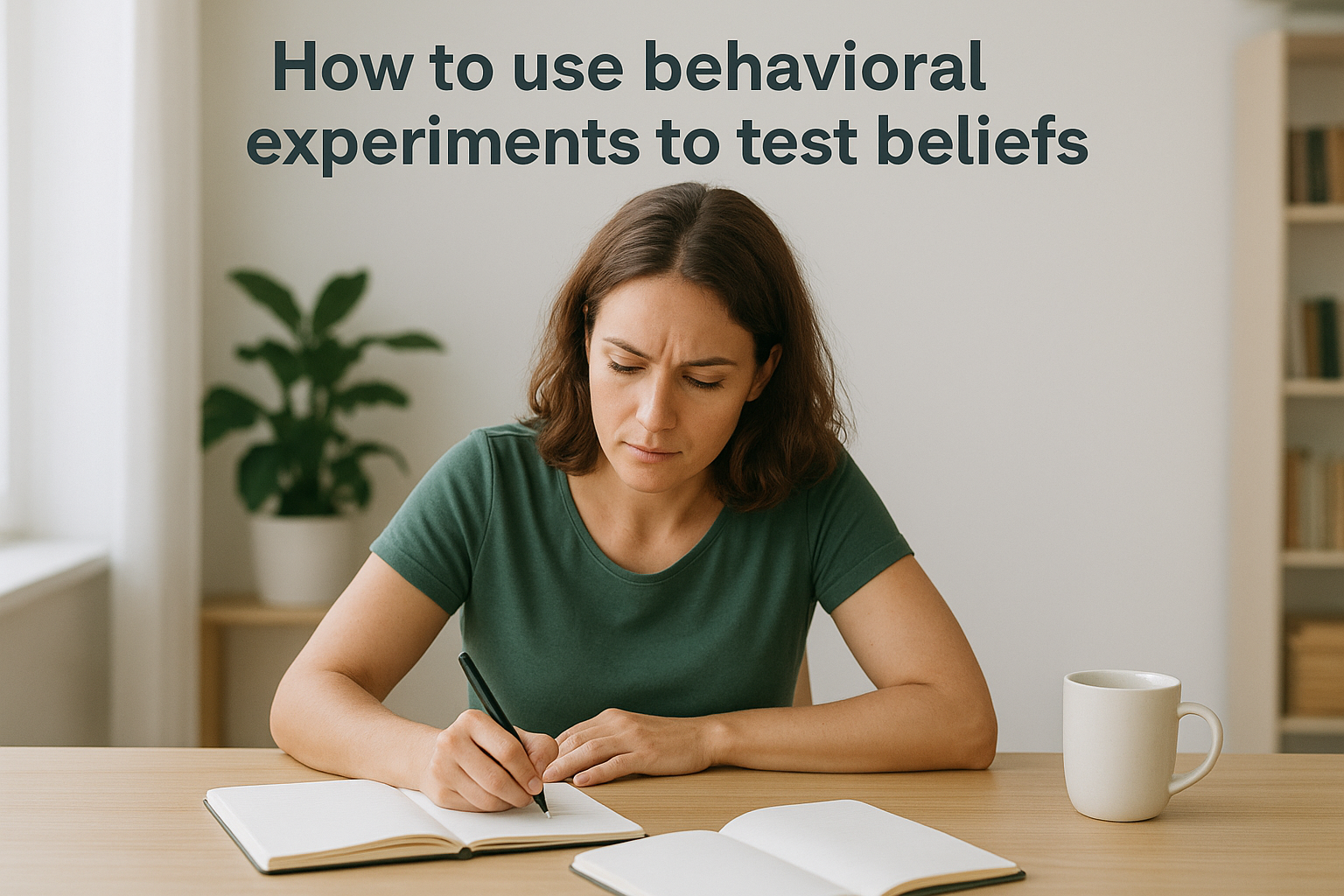 How to use behavioral experiments to test beliefs