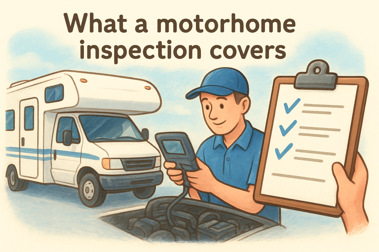 What a motorhome inspection covers