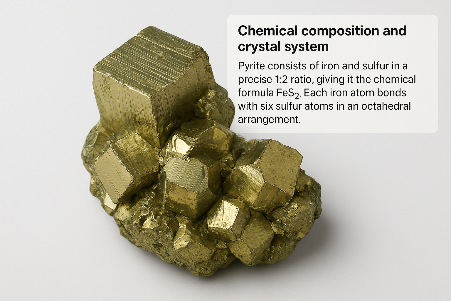 Chemical composition and crystal system