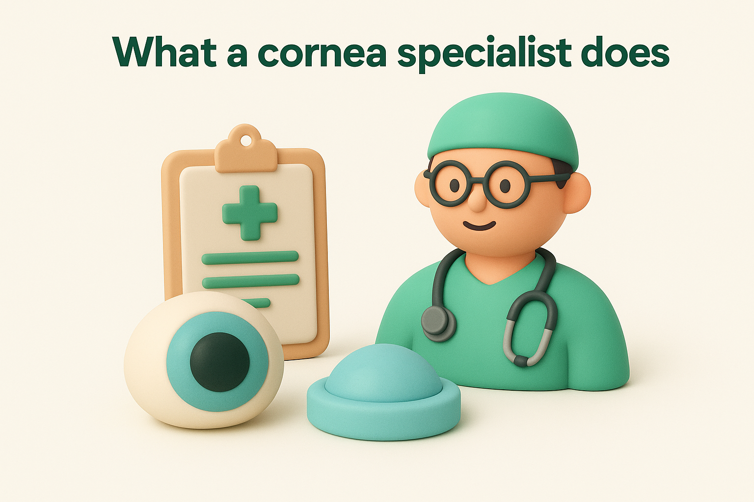 What a cornea specialist does