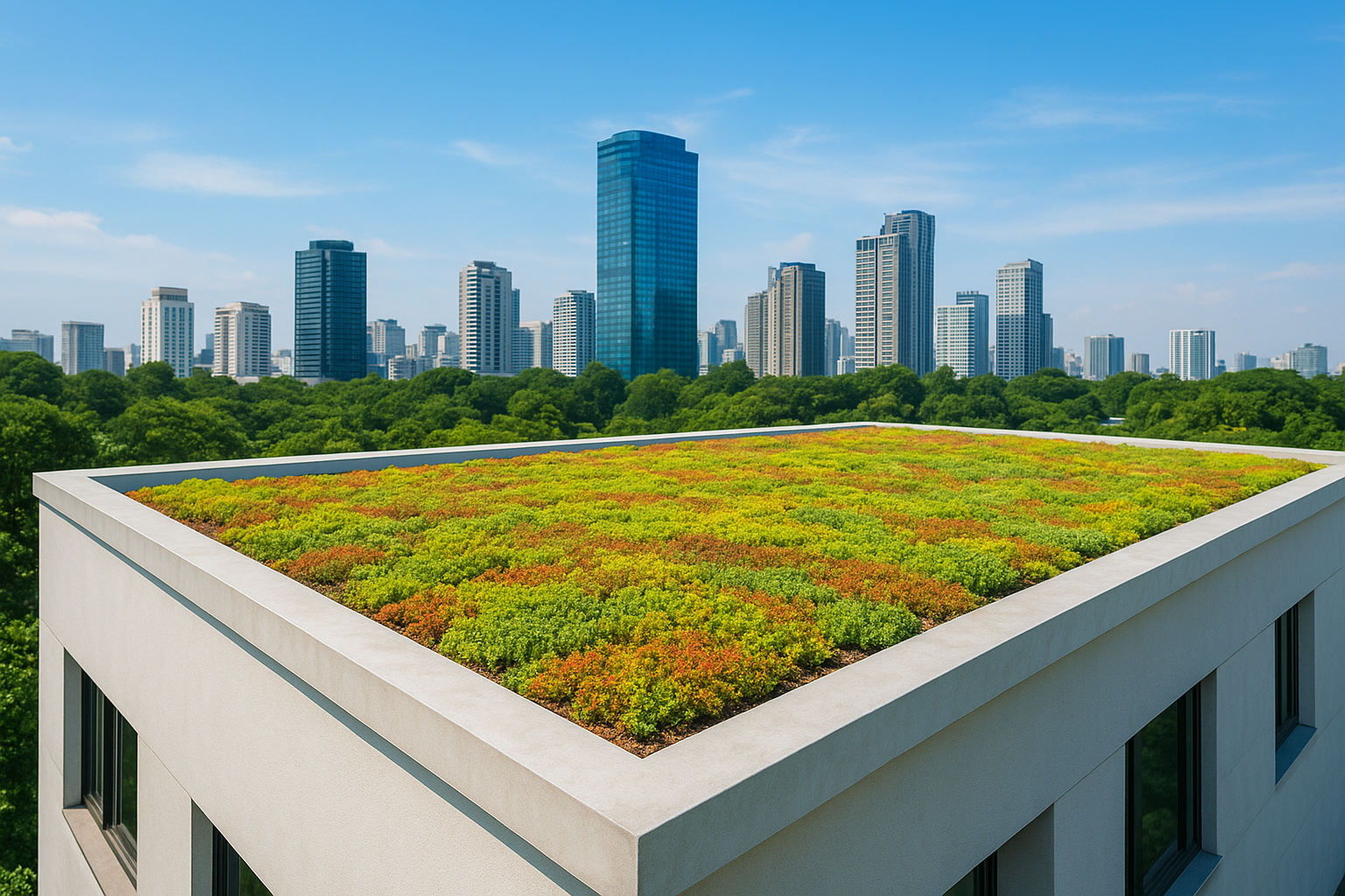 The urban heat island effect and temperature reduction