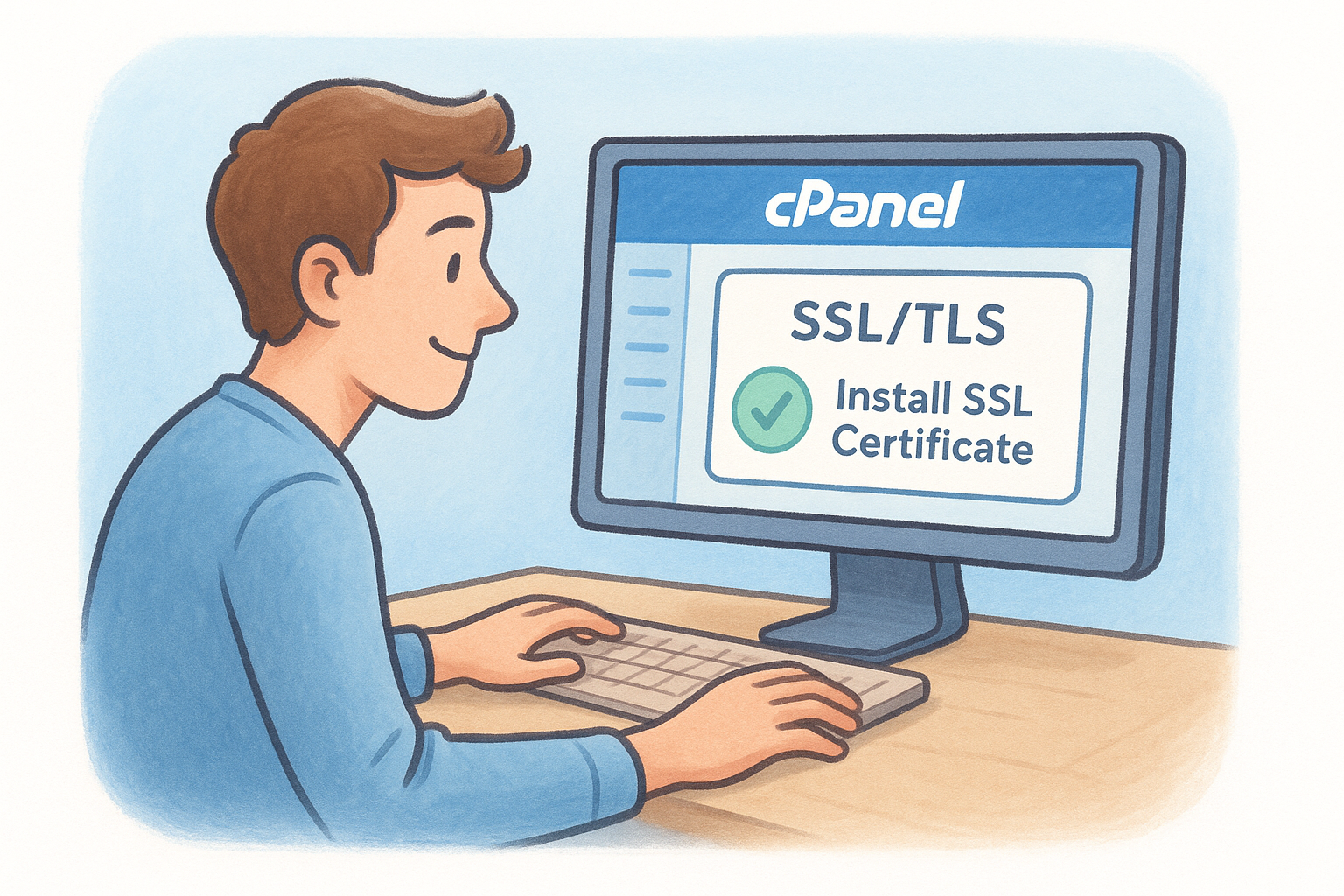 Using cPanel or hosting control panels