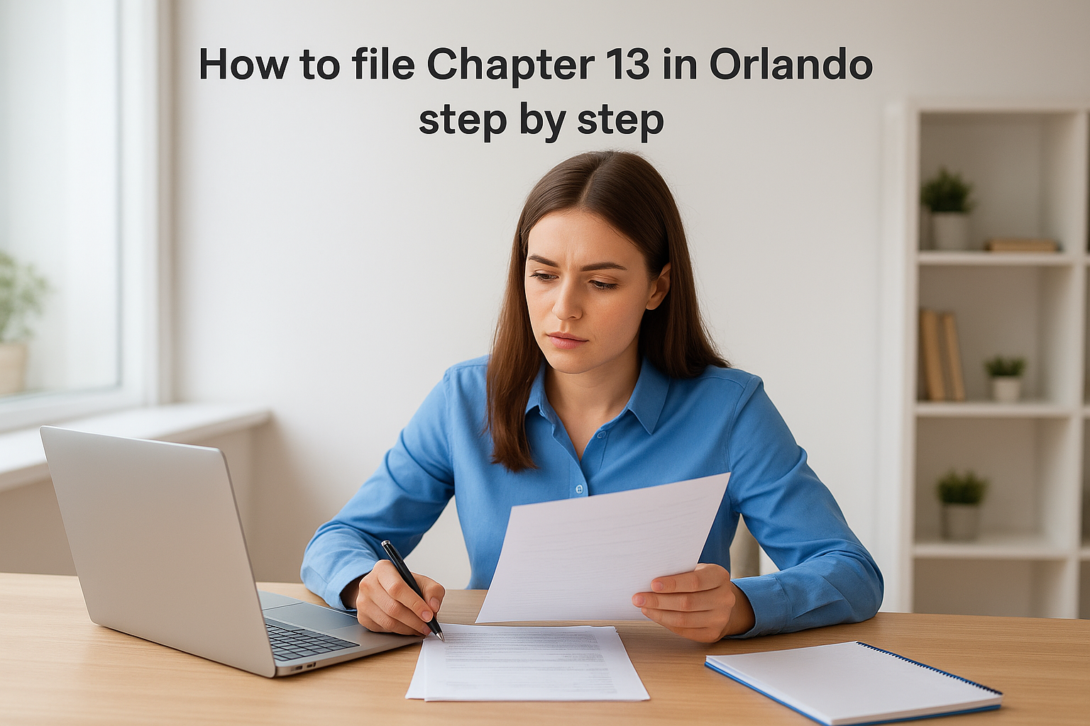 How to file Chapter 13 in Orlando step by step